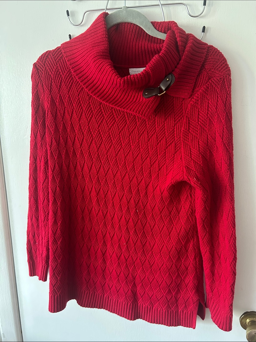 Charter Club Red Sweater size Large